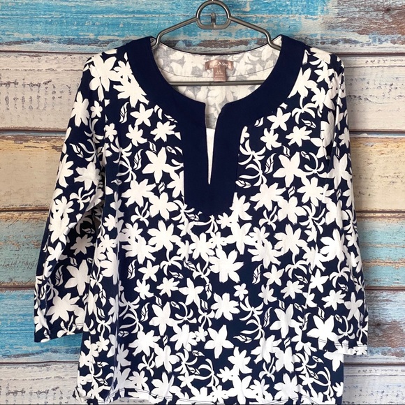 White stag Tunic Top Sz L - Picture 2 of 8